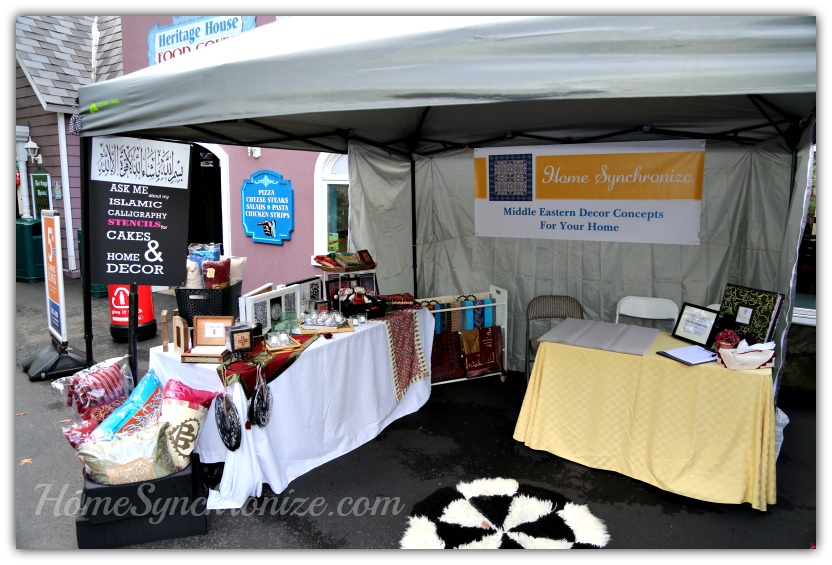 Craft show booth