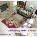 7 Ways To Arrange Furniture In The Same Room