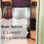 Master Bedroom Closet Makeover {Reveal}