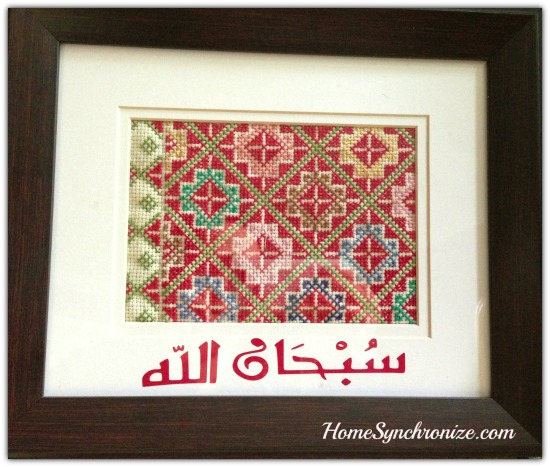 Fabric framed art 7