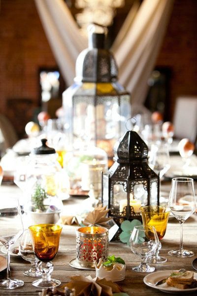 Lantern centerpiece