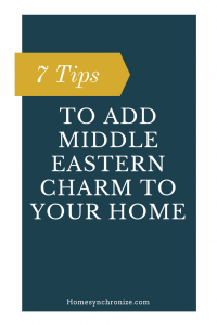 middle eastern decorating style